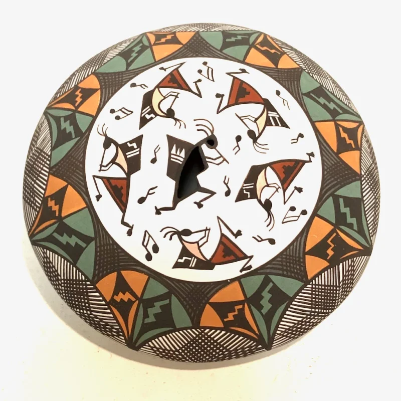 Acoma Seed JarBy Delores Lewis
