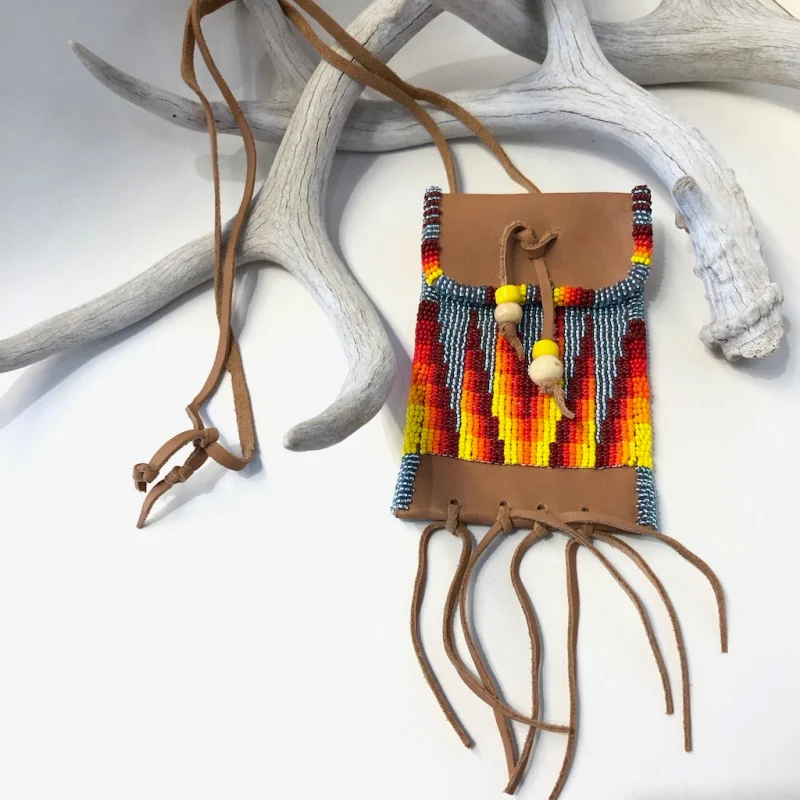 Small Hand Beaded BagBy John Abdo Jr.