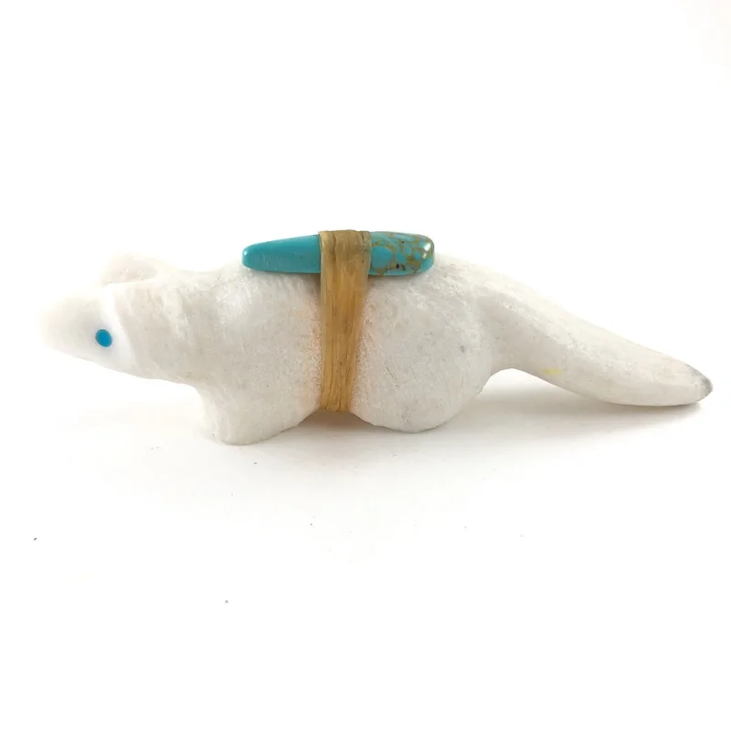 White Marble WolfBy Herbert Halatte