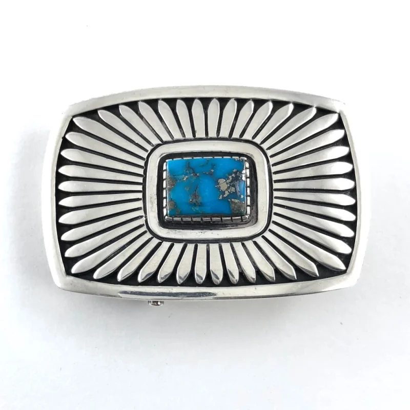 Morenci Turquoise BuckleBy Allison Lee