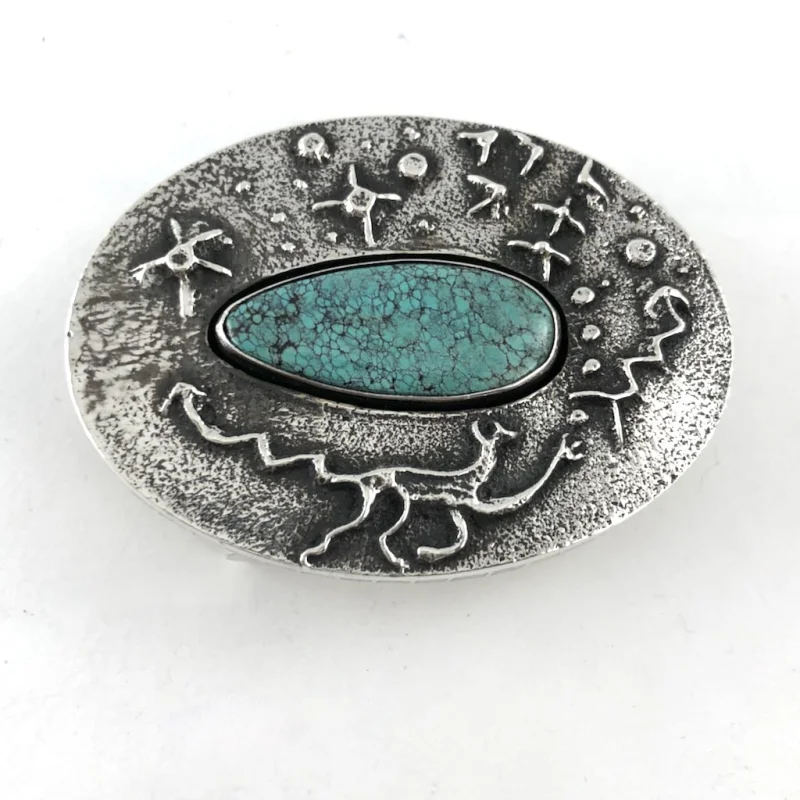 Petroglyph BuckleBy Lonn Parker
