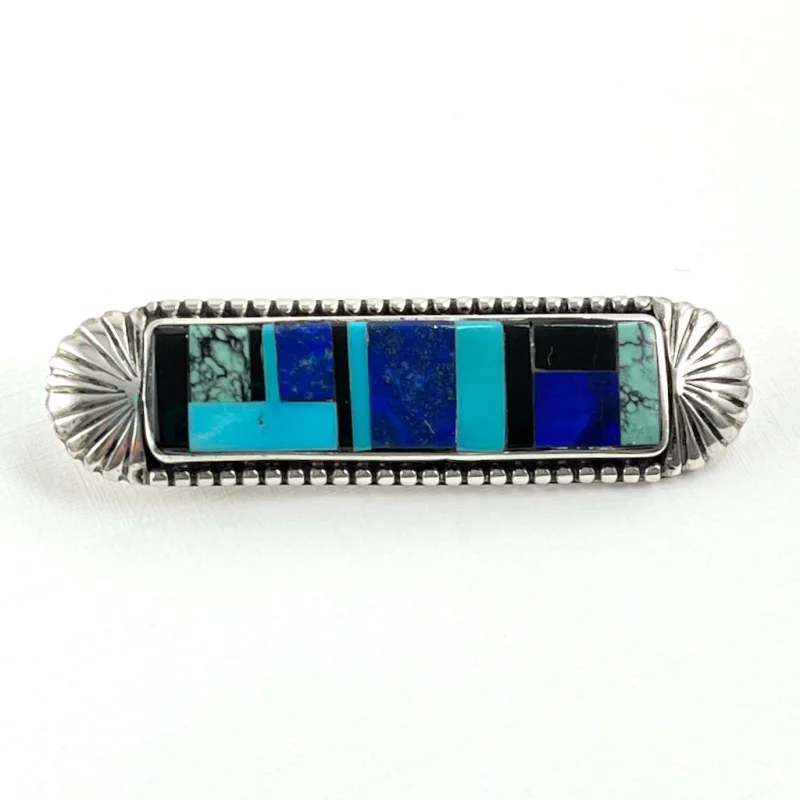 Vintage Inlaid Pocket Pin