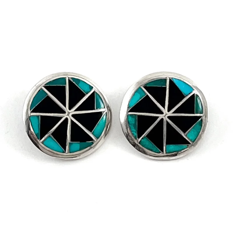 Vintage Zuni Clip EarringsBy Roberta Banketewa