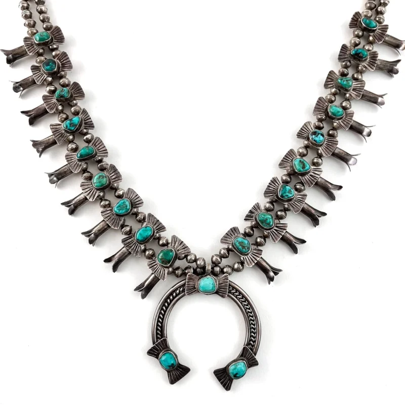 Vintage Box Bow Necklace
