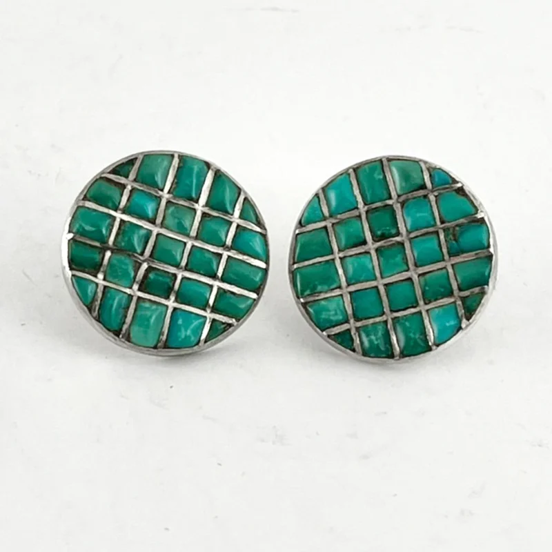 Vintage Inlay Earrings