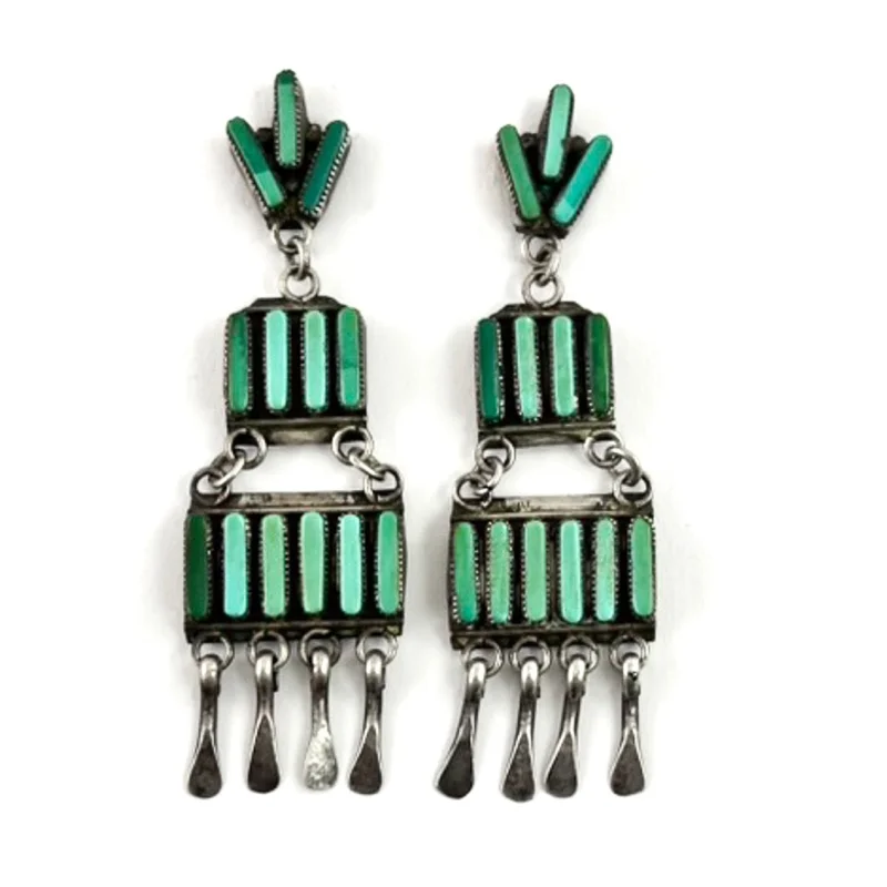 Vintage Needlepoint EarringsBy Andrea Pinto